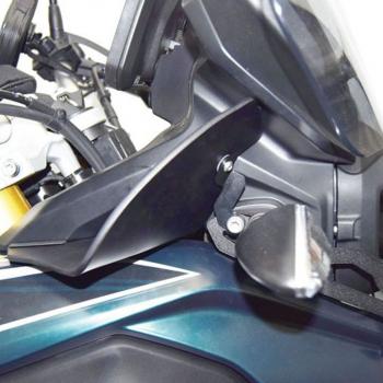 Windabweiser für BMW F850 GS (2018-2023) - Schwarz Matt